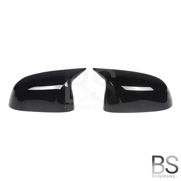 Spiegelkappen - BMW X6 G06 - M Look - Hoogglans Zwart | 2019-2023