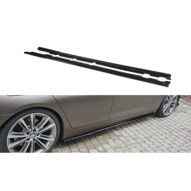 Side Skirt Extensions - BMW F06 Gran Coupé - Maxton Design | 12-15