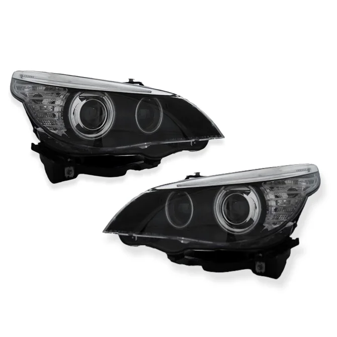 Koplampen D1S - BMW E60 / E61 - CCFL Angel Eyes - LCI Look | 05-07