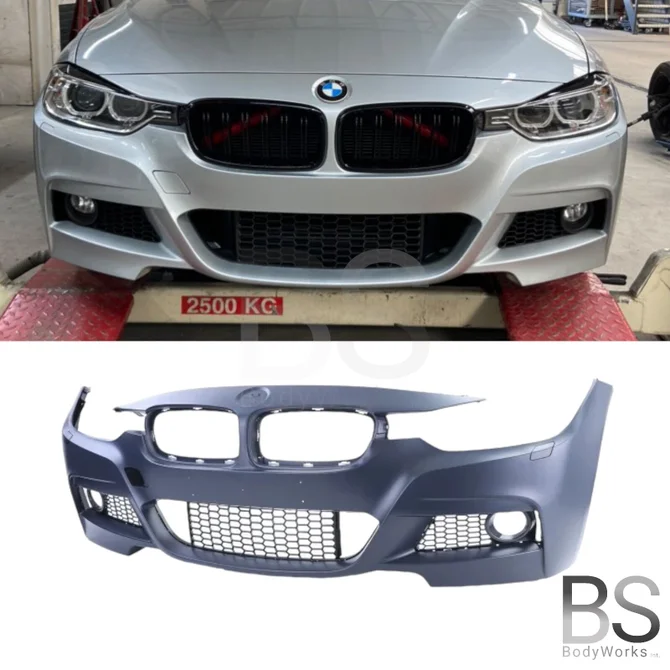 Voorbumper - BMW F30 / F31 - M Sport Look - Zonder PDC | 2012-2019