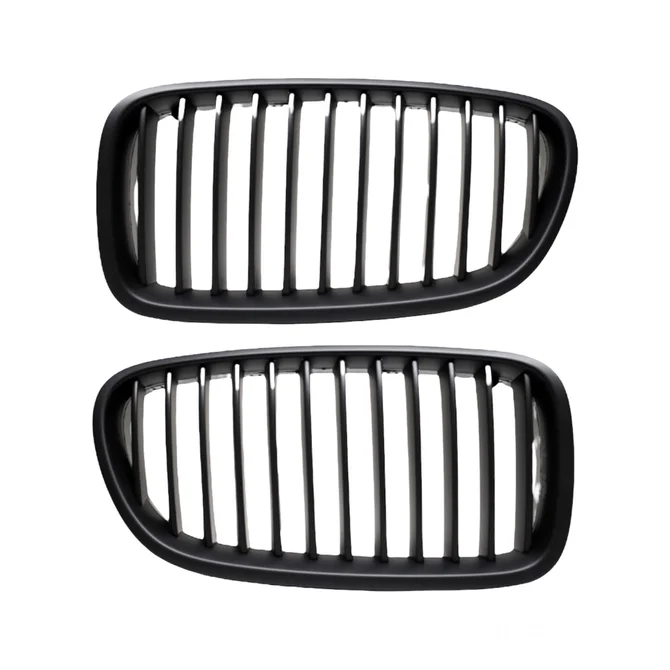 Nieren / Grill Delen Mat Zwart BMW 5 Serie F10 / F11
