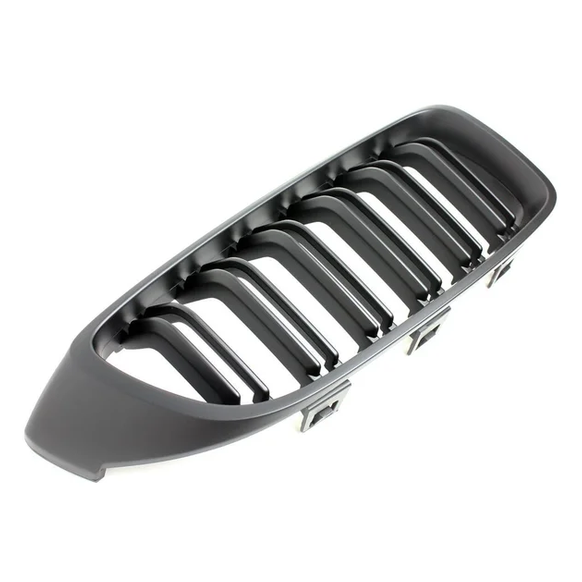 Nieren - BMW F32 / F33 / F36 -  Mat Zwart - Dubbele Spijlen