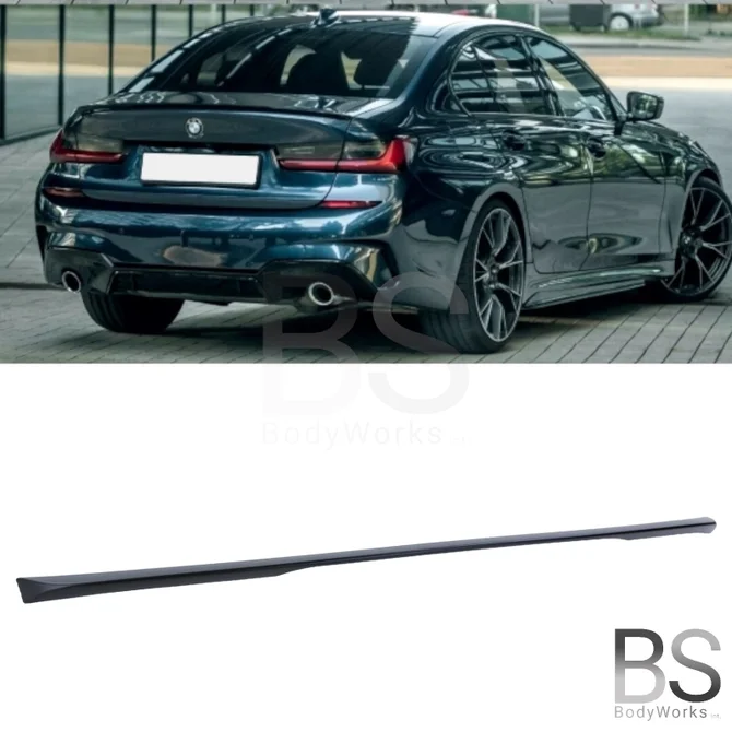 Spoiler Lip - BMW G20 Sedan - M Look - Mat Zwart