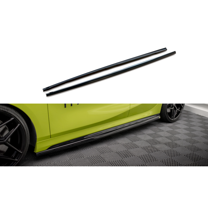 Side Skirt Extensions V4 - BMW F40 - M Pakket - Maxton Design | 19-