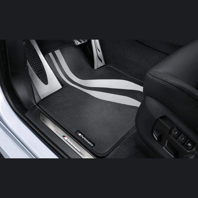 M Performance Vloermatten BMW 5 Serie F10 / F11 — Voor+Achter