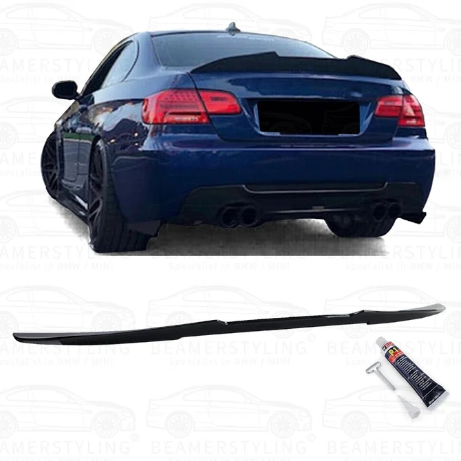 Psm Style Spoiler - BMW E92 Coupé - Hoogglans Zwart | 06-13