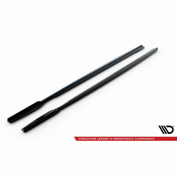 Side Skirt Extensions V2 - BMW E87 - M Pakket - Maxton Design | 2004-2012