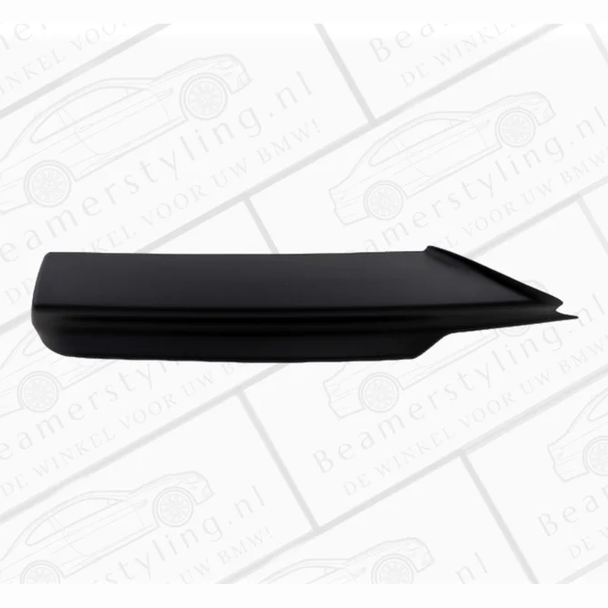 M Pakket Splitters Mat Zwart BMW E90 / E91 2005-2008