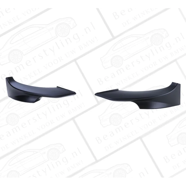 Splitters - BMW E92 / E93 - Voor M Pakket - Mat Zwart | 2010-2014
