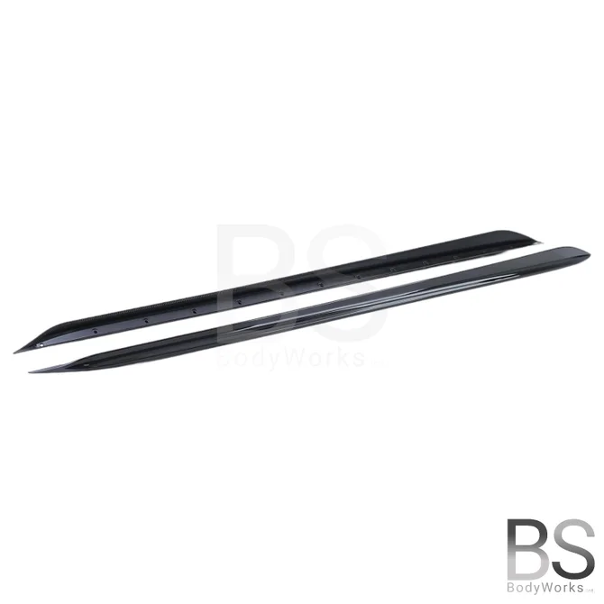 Side Skirt Extensions - BMW Serie G20 / G21 - Hoogglans Zwart | 2019-2022