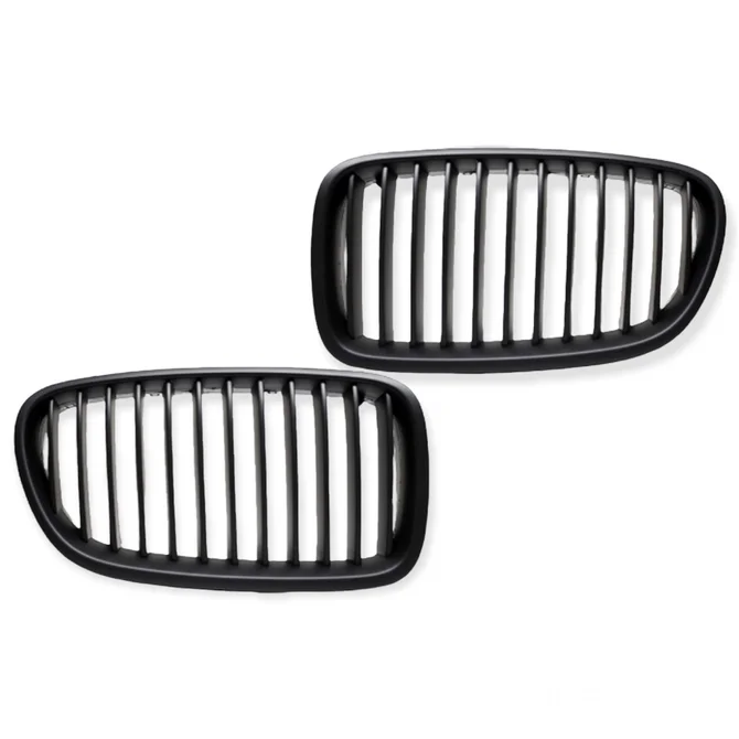 Nieren / Grill Delen Mat Zwart BMW 5 Serie F10 / F11