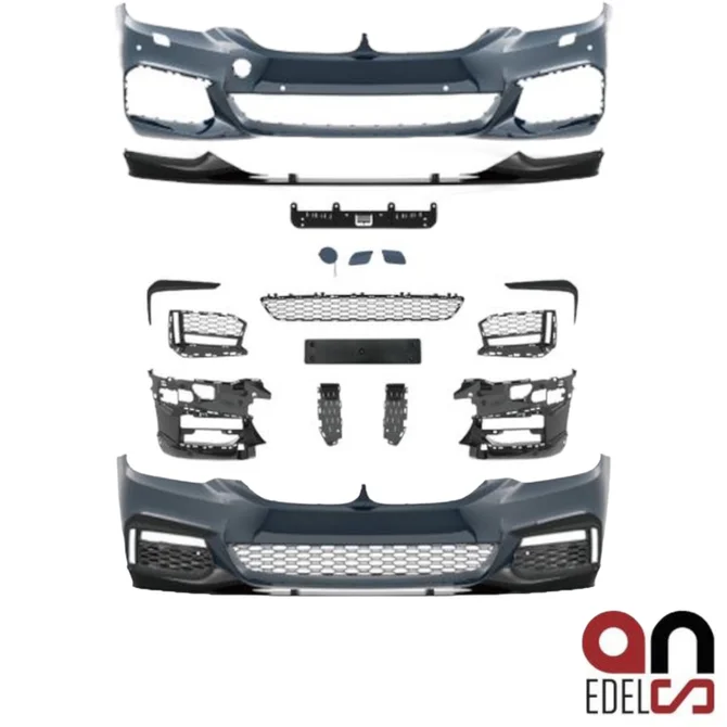 Voorbumper + Lip An - BMW G30 / G31 - M Performance Look - 6X PDC | 17-20