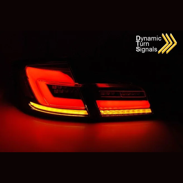 LED Achterlichten - BMW F10 Sedan - G30 Look - Zwart/Helder | 10-17