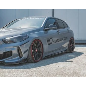 Side Skirt Extensions V3 - BMW F40 - Hoogglans Zwart - Maxton Design
