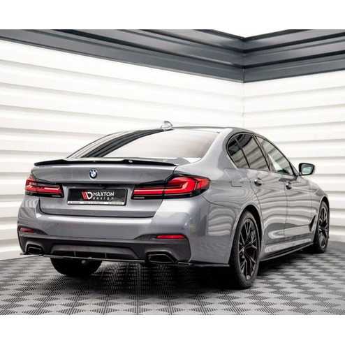 Kofferbak Spoiler Lip - BMW G30 LCI Sedan - Maxton Design — Hoogglans Zwart