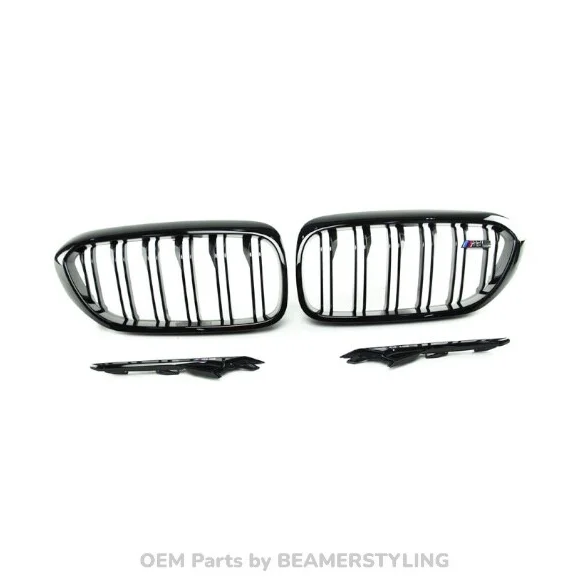 Retrofit Set - BMW M5 F90 - Shadowline Nieren + Sierrooster - Origineel BMW | 17-20