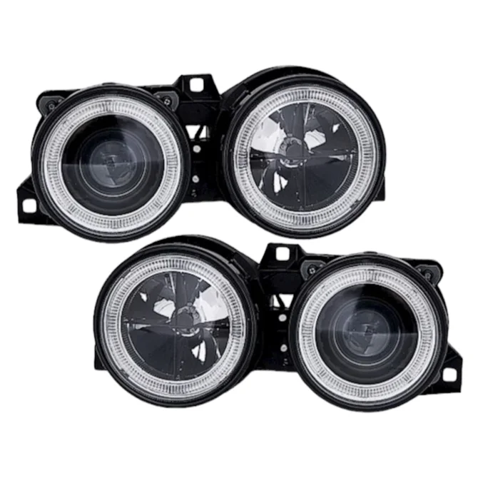 Koplampen - BMW 3 Serie E30 - Halogeen Angel Eyes | 1982-1994