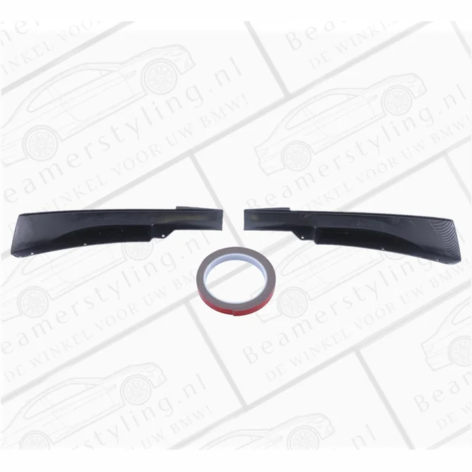 M Pakket Splitters Carbon Look BMW E90 / E91 2008-2013