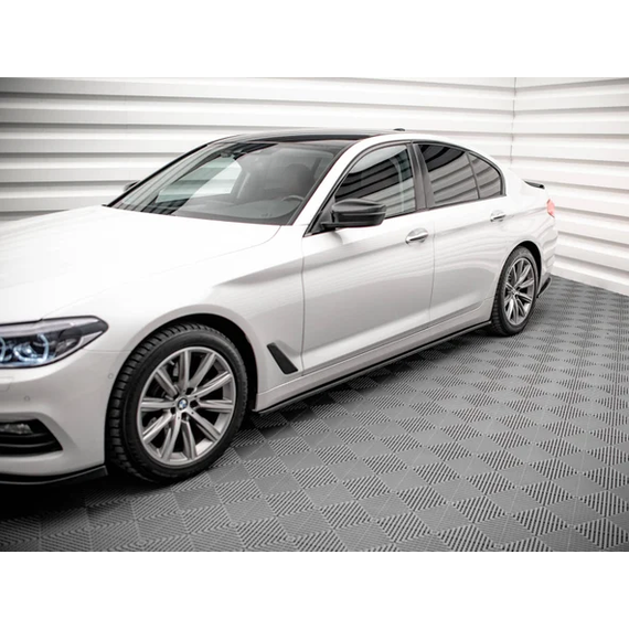 Side Skirt Extensions - BMW G30 / G31 - Maxton Design — Hoogglans Zwart