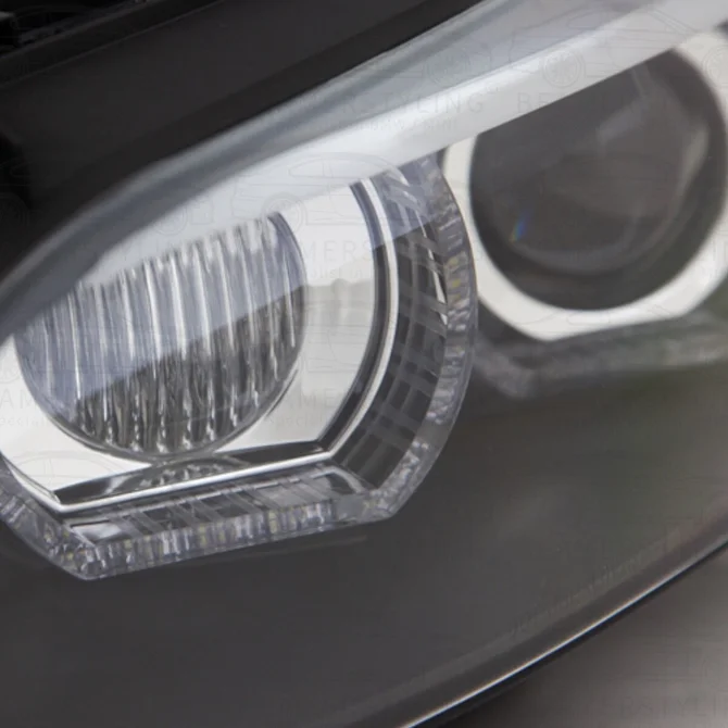 Koplampen D1S - BMW E92 / E93 - 3D LED Angel Eyes | 2007-2010 — Met Afs-Systeem