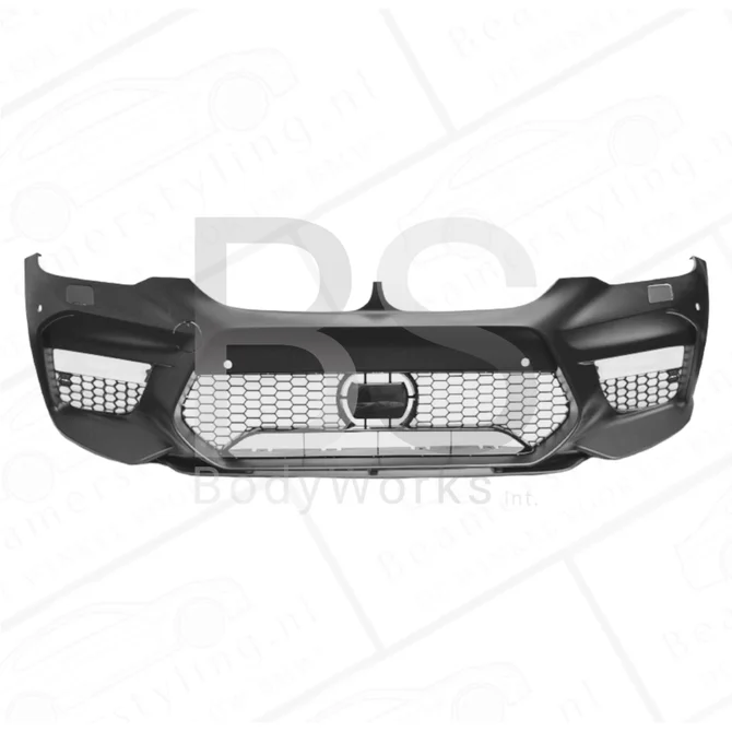 Voorbumper - BMW G30 / G31 - M5 Look + Front Lip - PDC/Sra | 17-20