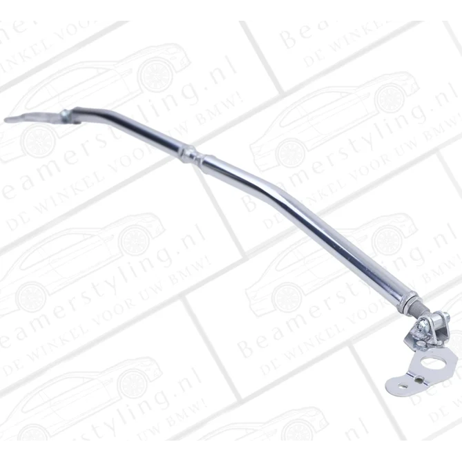 Veerpootbrug - BMW E90/E91 & E92/E93 - Aluminium Gepolijst - 5-Delig — Voor Benzine