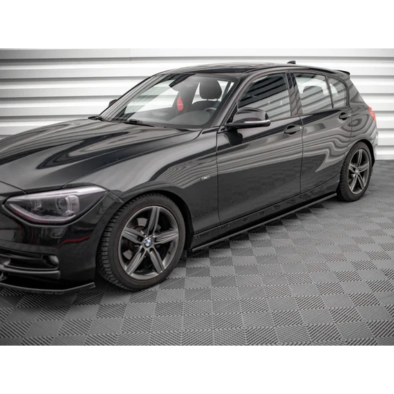 Side Skirt Extensions - BMW 1 Serie F20 - Maxton Design | 2011-2015