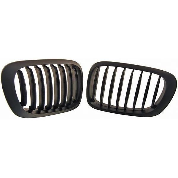 Nieren - BMW E46 Coupe / Cabrio - Mat Zwart | 1999 - 2003