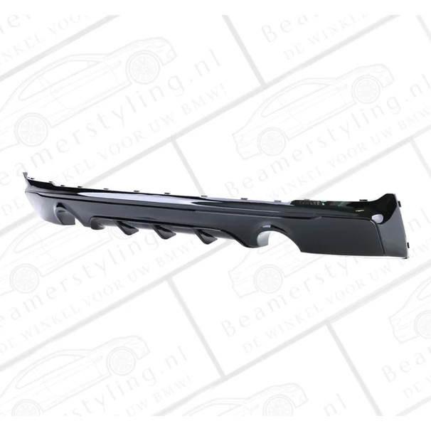 Performance Diffuser M235I M240I BMW F22 / F23 Glanzend Zwart
