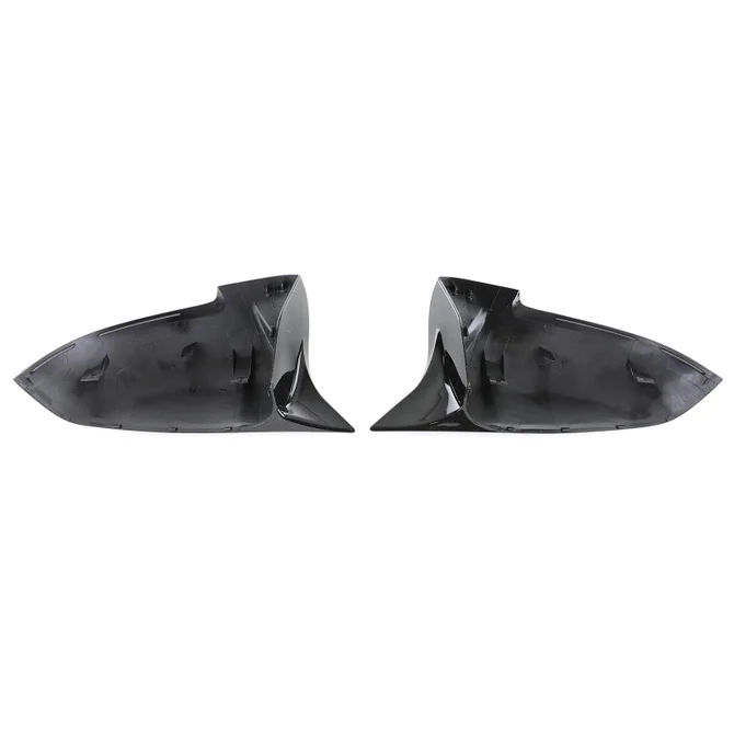 Spiegelkappen - BMW 5 Serie F10 / F11 LCI - M Look - Hoogglans Zwart | 2013-2018