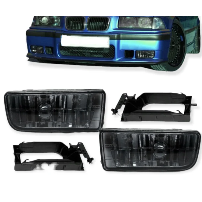 Smoke Mistlampen - BMW 3 Serie E36 - Beugels + Lampen | 1990-2000