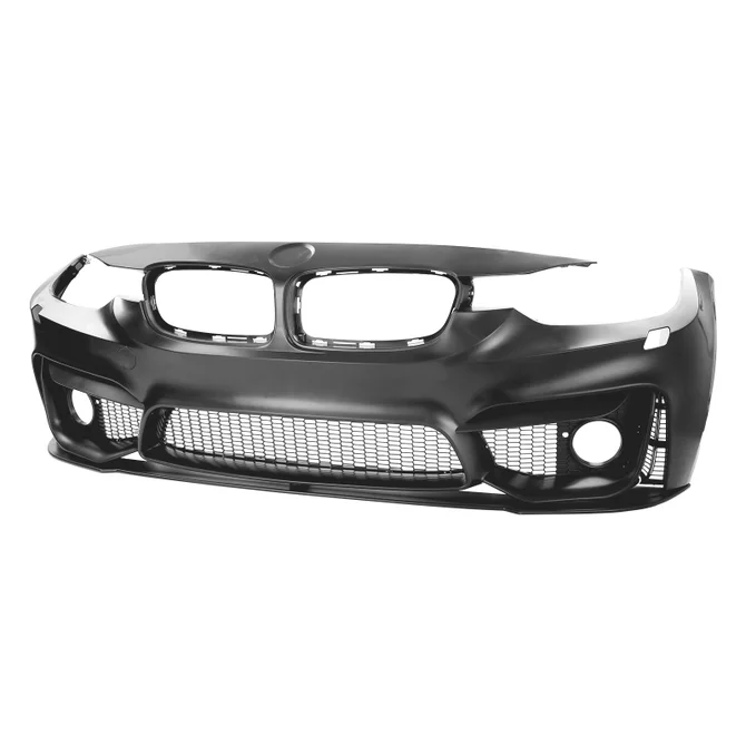 M3 Look Voorbumper Met Front Lip BMW F30 / F31 2012-2015 — Met PDC Gaten