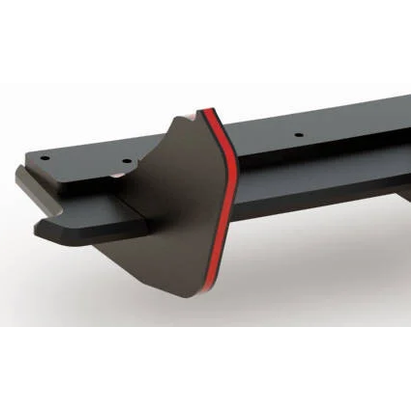 Street Pro Diffuser - BMW G30 / G31 - Maxton Design — Zwart / Rood