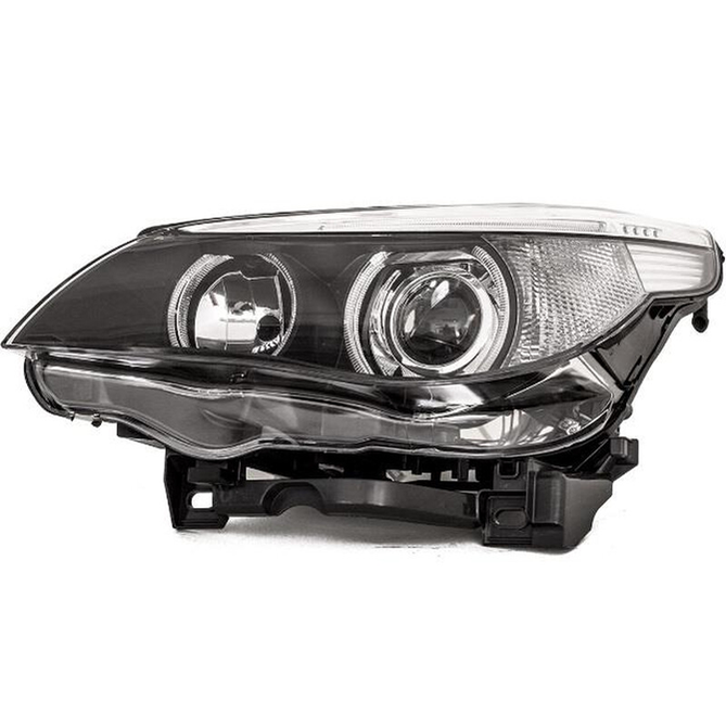 Koplamp - BMW 5 Serie E60 / E61 - Depo - D1S/H7 | 2005-2007 — Bestuurderskant