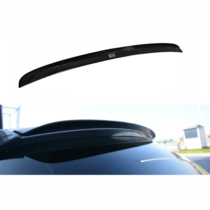 Maxton Design Dakspoiler Glanzend Zwart BMW 5 Serie E61 Touring