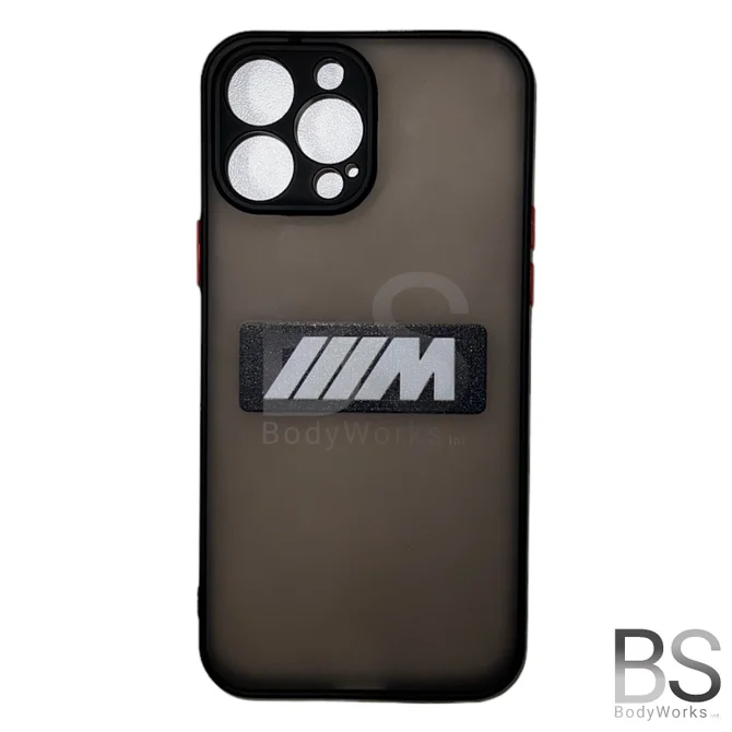 Telefoon Hoesje - Met M Logo Design - Apple Iphone 13 / 14 / 15 — Apple Iphone 13 Pro Max