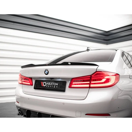 Kofferbak Spoiler Lip V1 - BMW G30 Sedan - Maxton Design — Hoogglans Zwart