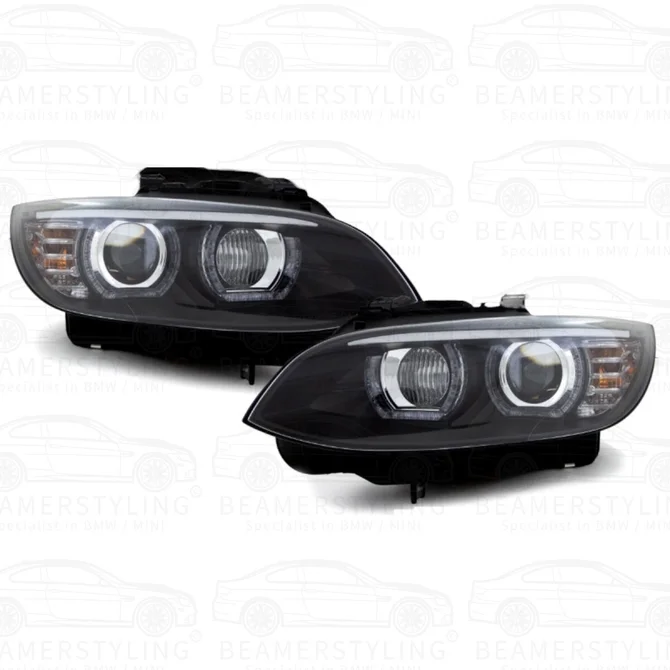 Koplampen D1S - BMW E92 / E93 - 3D LED Angel Eyes | 2007-2010 — Zonder Afs-Systeem