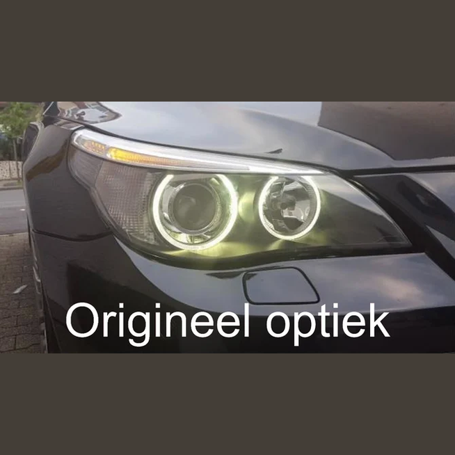 Koplamp Glazen BMW 5 Serie E60 / E61 2003-2007 — Bijrijderskant