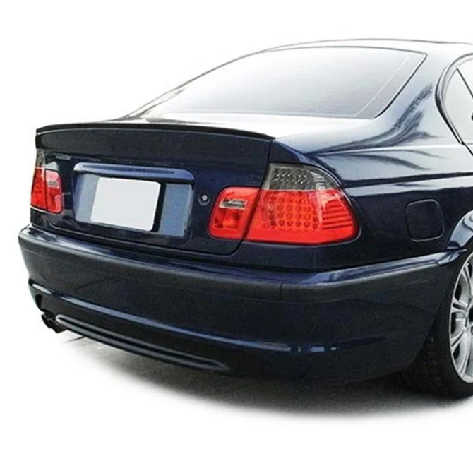 Spoiler Lip - BMW 3 Serie E46 Sedan - Glanzend Zwart