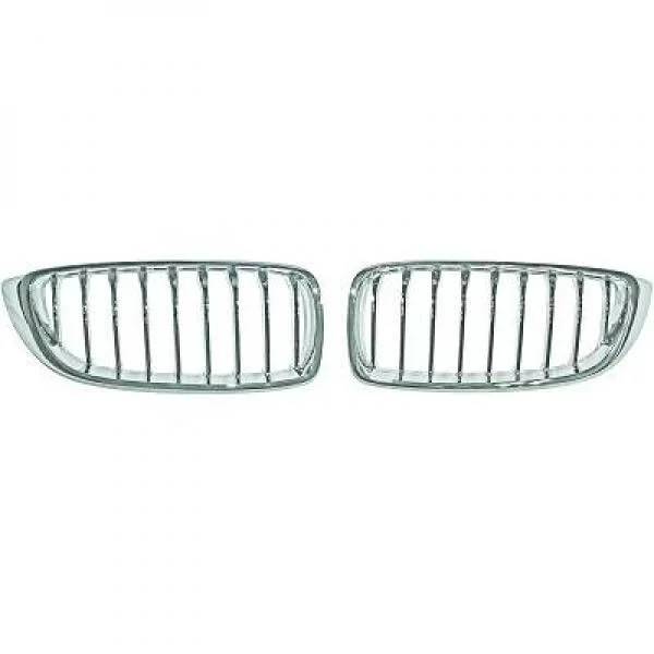 Nieren - BMW F32 / F33 / F36 - Chroom - Enkele Spijlen