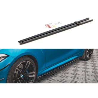 Side Skirt Extensions V2 - BMW M2 F87 - Maxton Design | 2016-2020