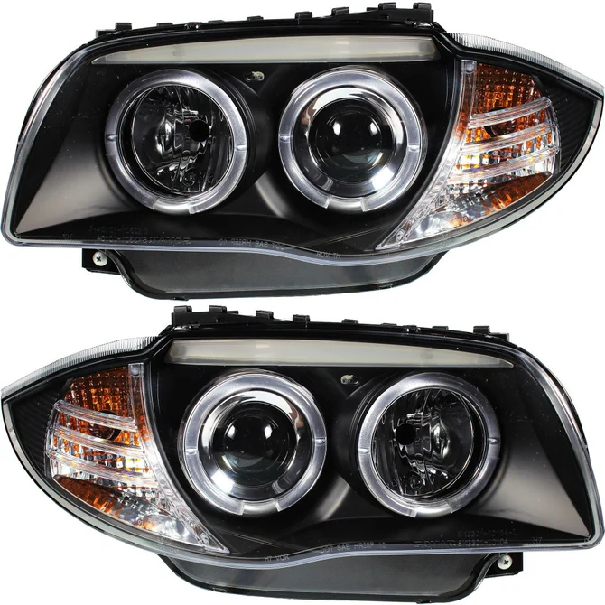 Koplampen - CCFL Angel Eyes - BMW 1 Serie E81 / E87 & E82 / E88