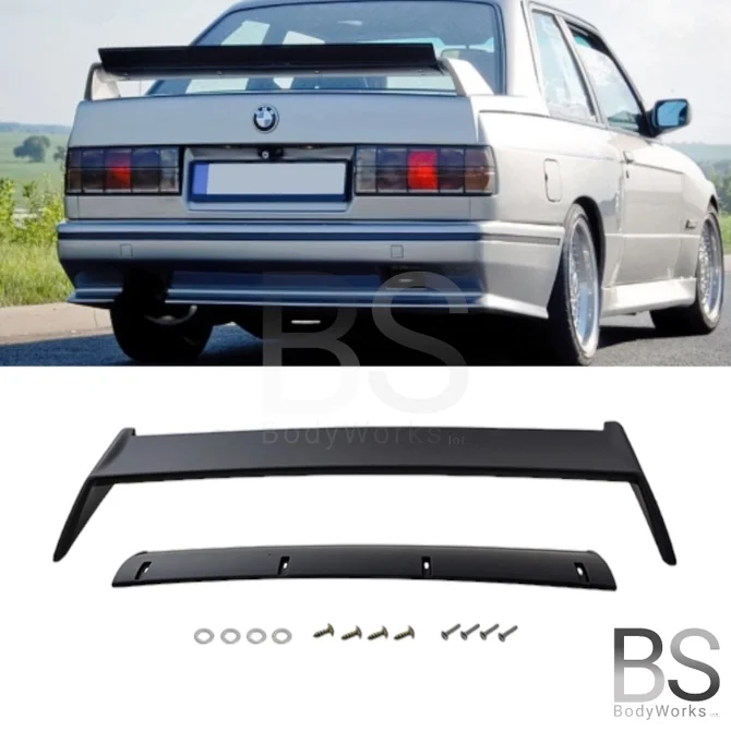 Kofferbak Spoiler - BMW 3 Serie E30 - Evo Look | 1982-1994
