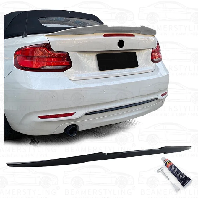 Psm Style Spoiler - BMW F23 Cabrio - Hoogglans Zwart | 13-22