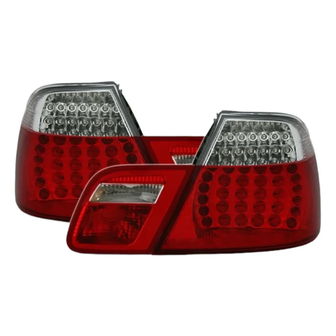 LED Achterlichten - BMW E46 Coupé - Rood/Wit | 03-06