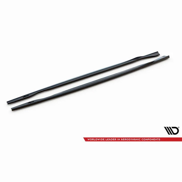 Side Skirt Extensions V2 - BMW E81 / E82 / E88 - Maxton Design | 2007-2012