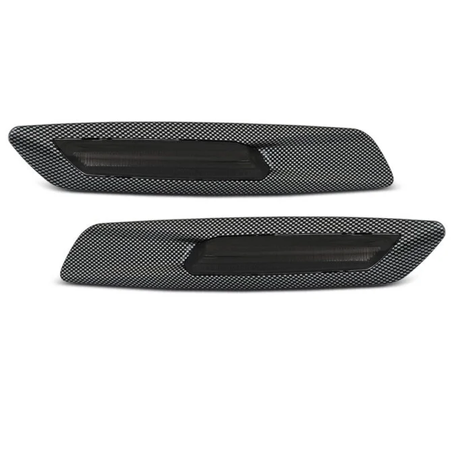Knipperlichten - BMW E81 / E87 / E82 / E88 / E90 / E91 / E92 / E93 / E60 / E61 - F10 Design | Carbon Look