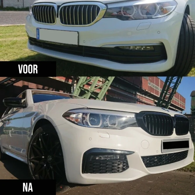 Voorbumper - BMW G30 / G31 - M Pakket Look - 6X PDC | 17-20