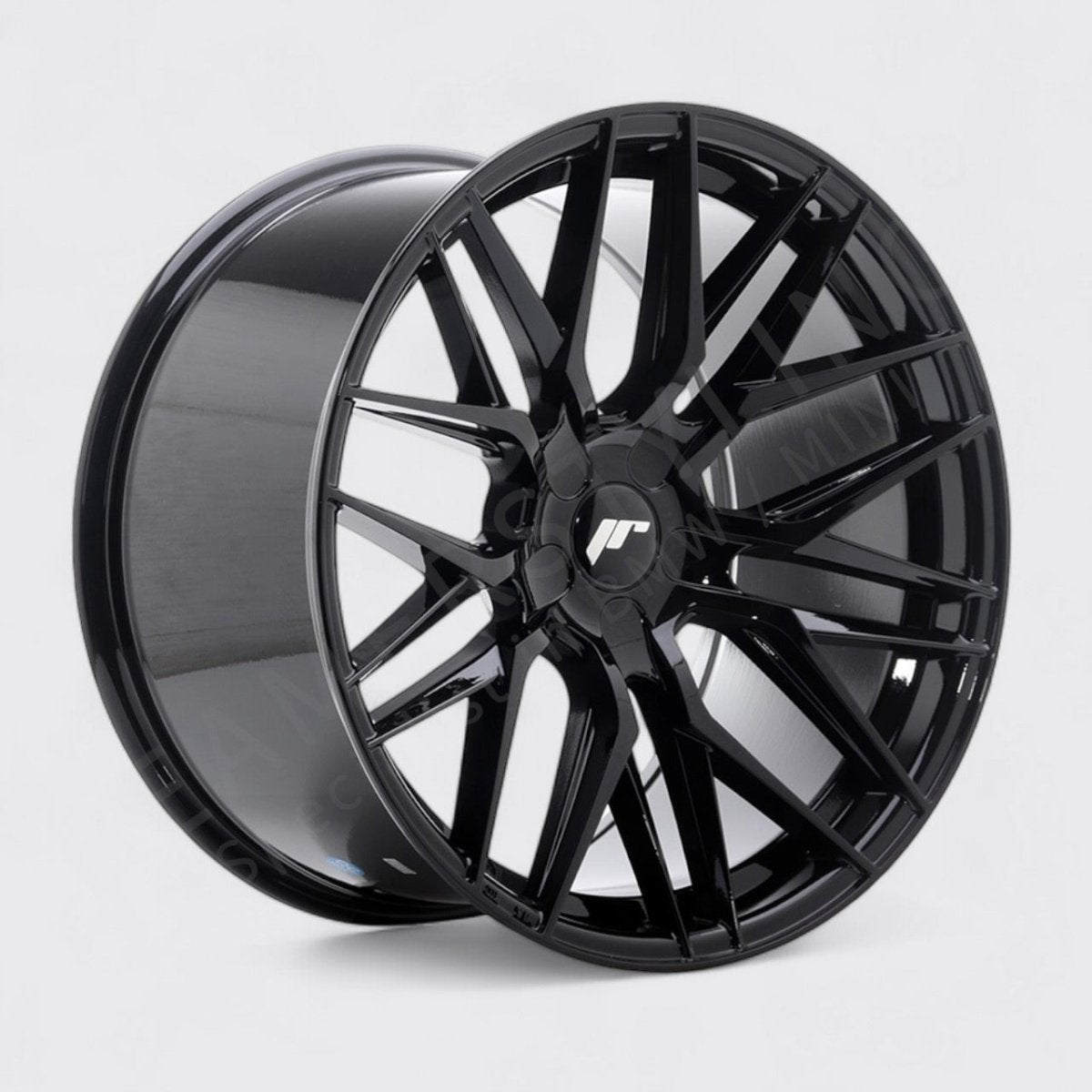 Jr - Wheels - Jr 28 Velg - Aluminium | 5X120 - 19X9,5 - Et 35 - 40 | Glossy Black - Beamerstyling.nl